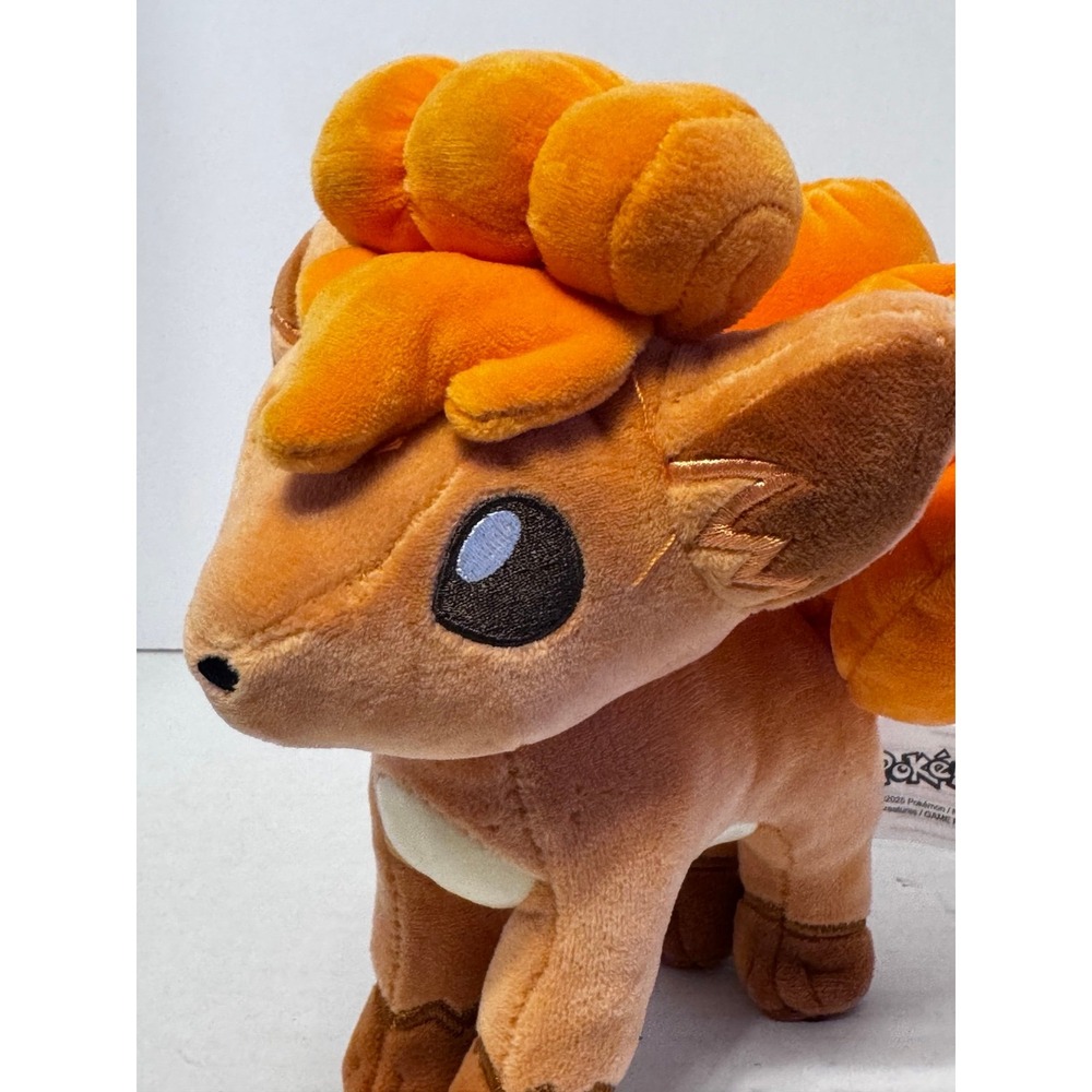 Pokemon Jazwares Vulpix plush 8" toy collectible - Picture 10 of 10